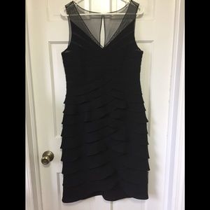Eliza J New York Black Dress Sz 14 NWOT